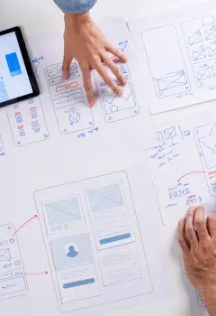 Création de wireframes